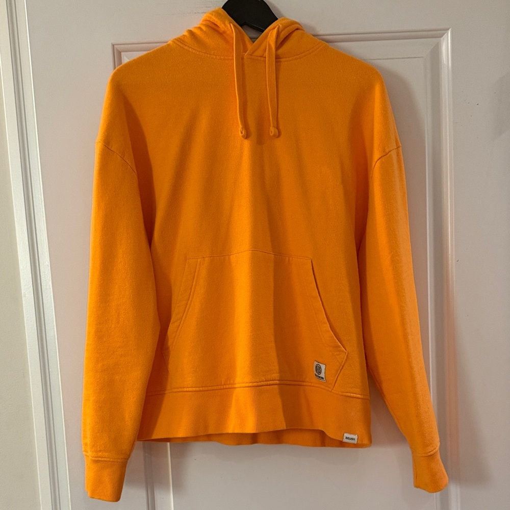 Deus Ex Machina Miltary Orange Hoodie. Women’s size 6.